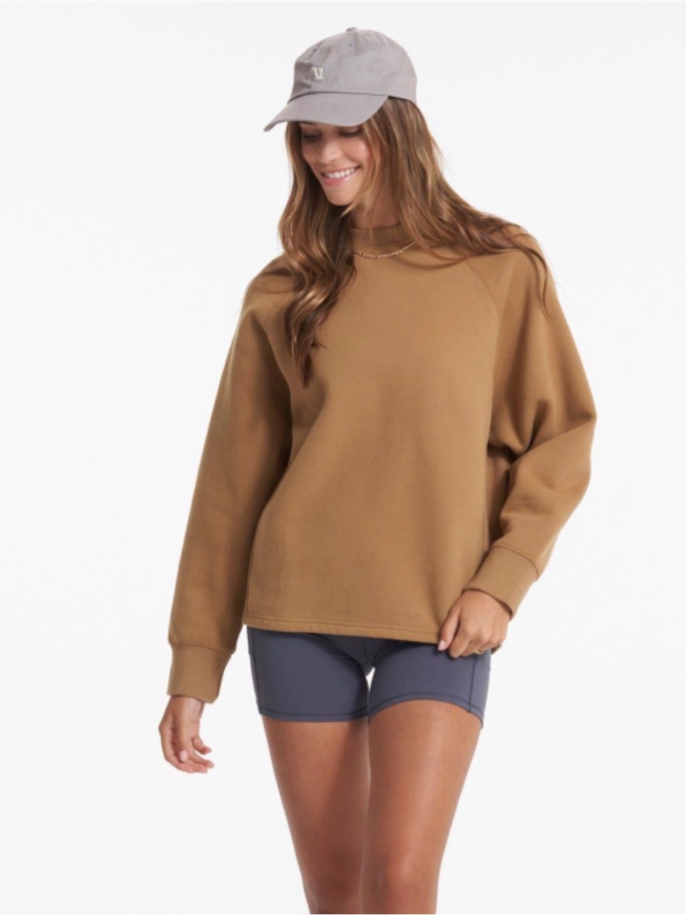 Vuori Restore Oversized Crew Sweatshirt, Size S